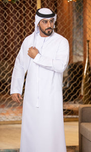 White Emirati Kandoora Daikibo